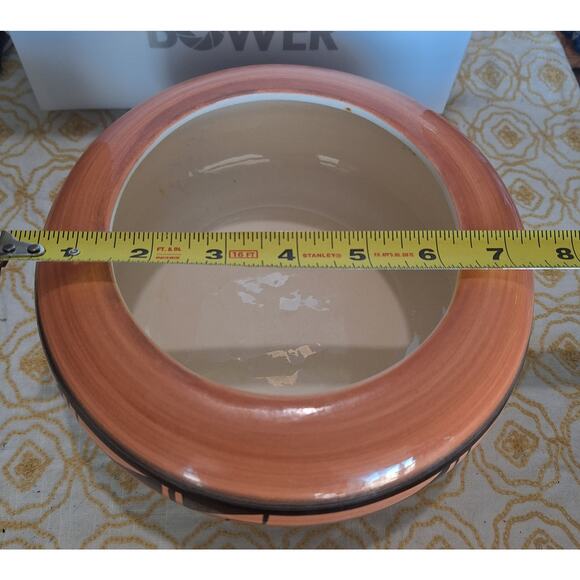 Ute Mountain Tribe Native American Pottery Bowl- 4 Corners Area Vintage Bowl - Picture 7 of 8